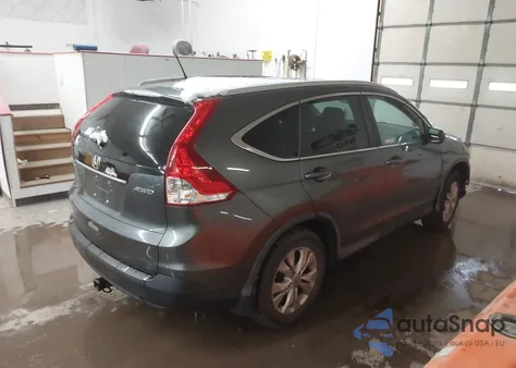 2013 Honda Cr-V Ex-L from USA, damaged, VIN 2HKRM4H76DH647497